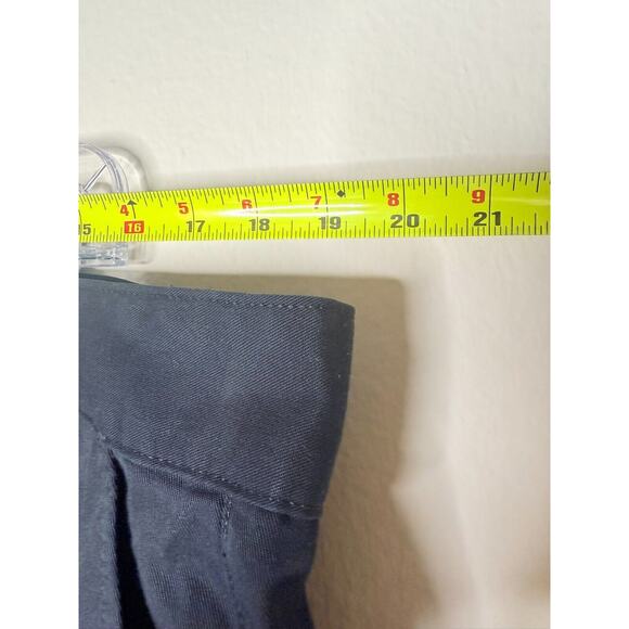 Tesla Pants Mens 40 x 30 Black Chino Trousers Straight Woven Mid Rise TSLA8414 - Picture 3 of 7